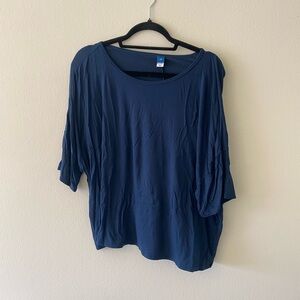 Women's Navy Blue Top